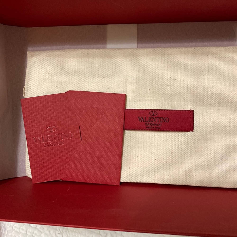 Valentino shoe box and bag